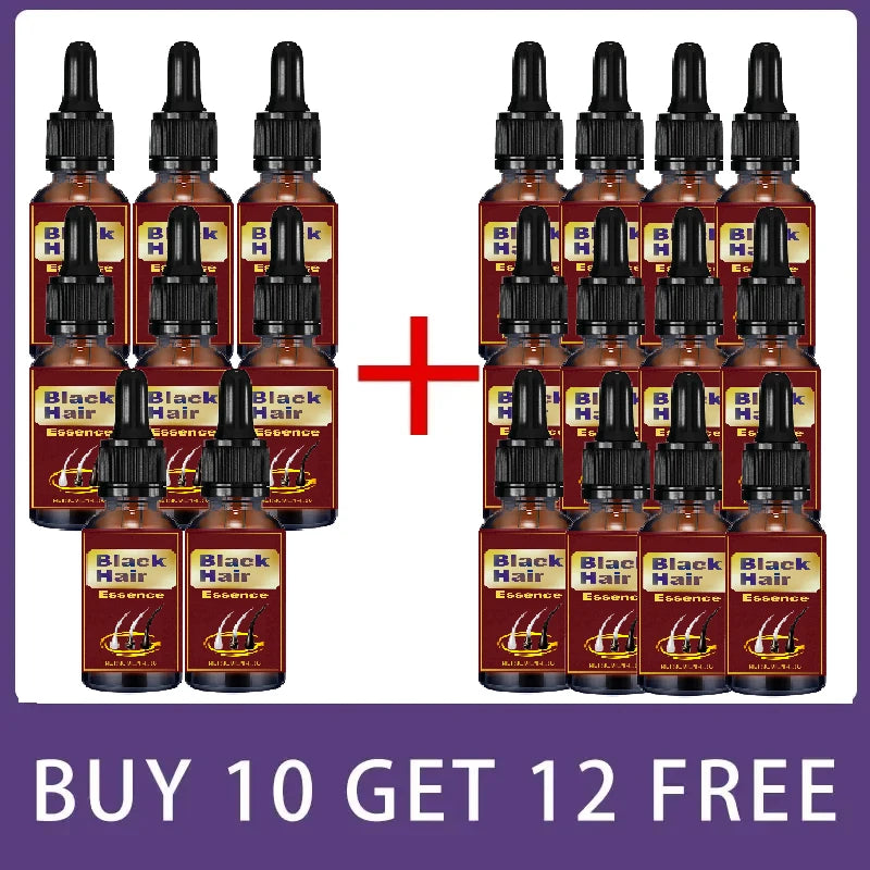 Remove gray hair and restore natural hair color.