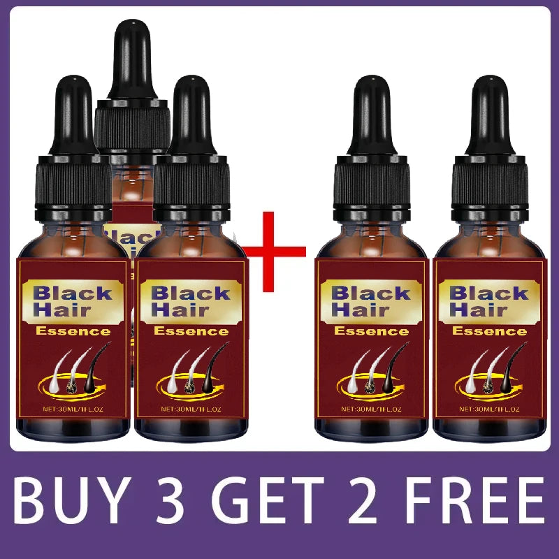 Remove gray hair and restore natural hair color.