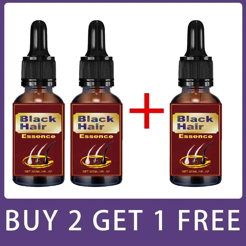 Remove gray hair and restore natural hair color.